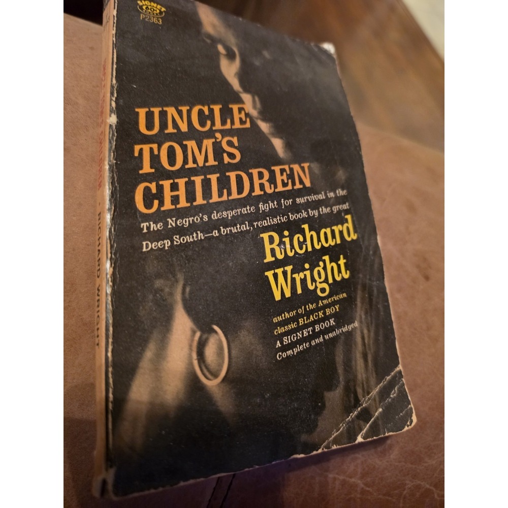 Uncle Tom's Children Richard Wright 1963 Vintage Queensborough College